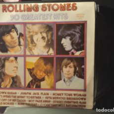 Discos de vinilo: THE ROLLING STONES 30 GREATEST HITS LP COLOMBIA 1977 PEPETO TOP