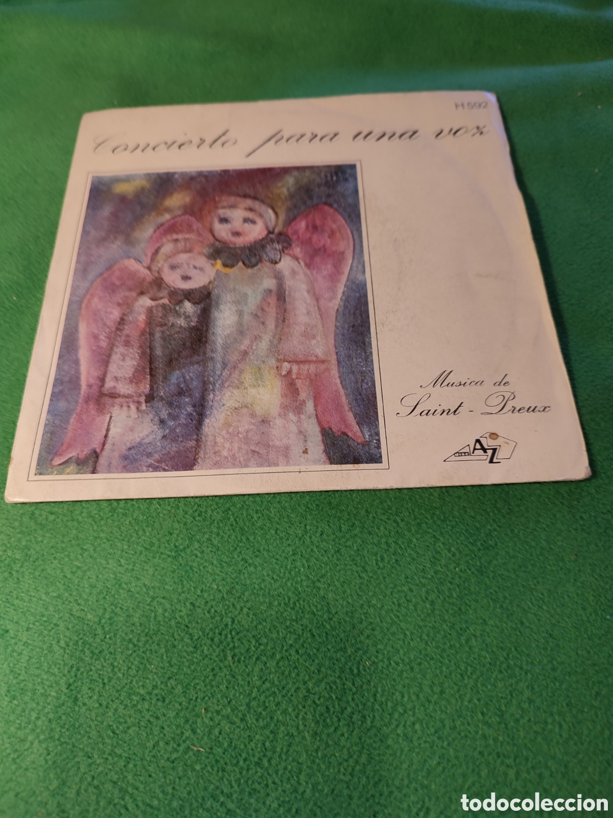 Discos de vinilo: Saint Preux - Concierto para una voz - Foto 1