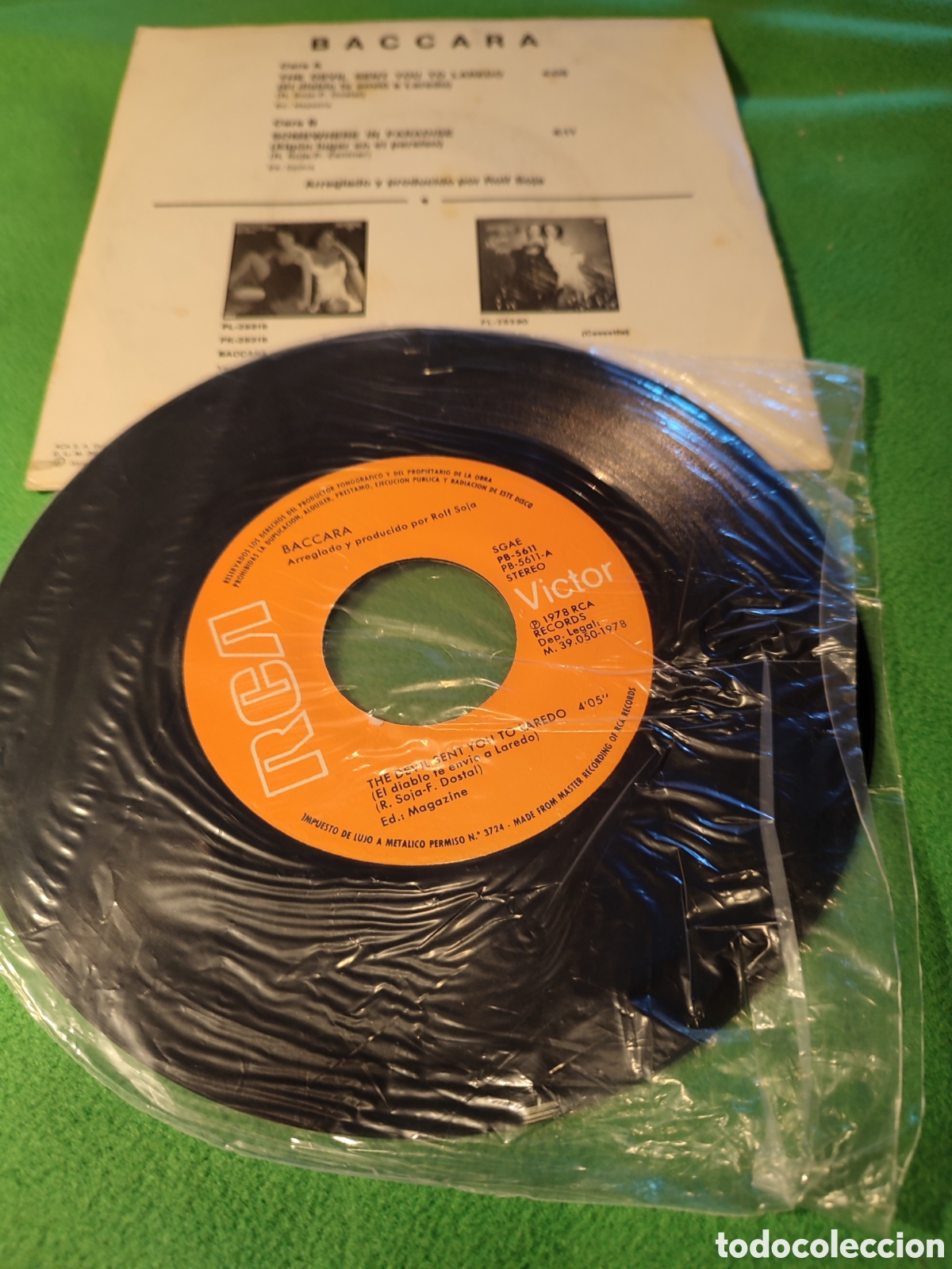 Discos de vinilo: Baccara - The Devil sent you to Laredo - Foto 2