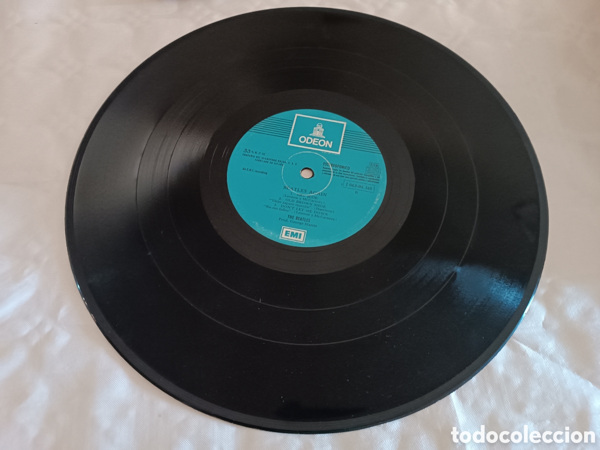 Discos de vinilo: THE BEATLES. AGAIN, 1970 Ode&oacute;n - Foto 4