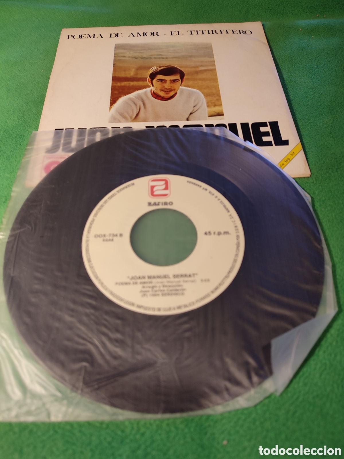 Discos de vinilo: Joan Manuel Serrat - Poema de amor - Foto 2