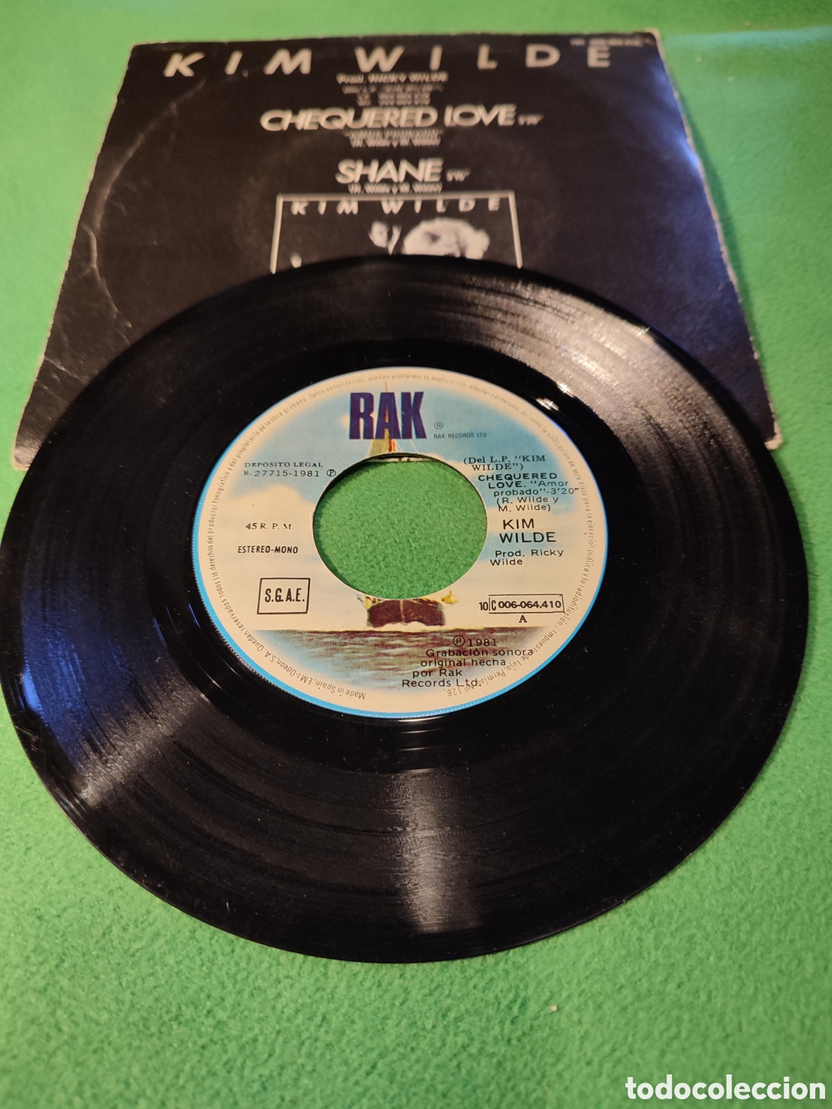 Discos de vinilo: Kim Wilde - Amor probado - Foto 2