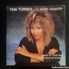 Discos de vinilo: TINA TURNER – TINA TURNER GOES COUNTRY. VINILO, 7”, 45 RPM, SINGLE 1987 ESPAÑA