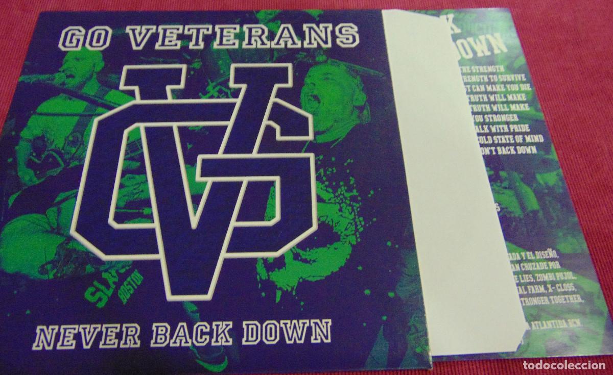 Discos de vinilo: Go Veterans &ndash; Never Back Down - EP 2020 PUNK HARDCORE - Foto 3