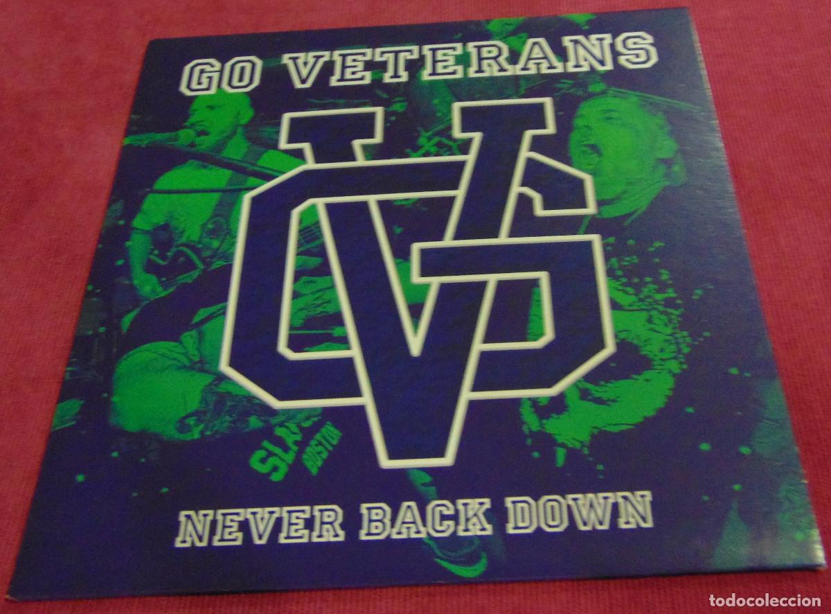Discos de vinilo: Go Veterans &ndash; Never Back Down - EP 2020 PUNK HARDCORE - Foto 1