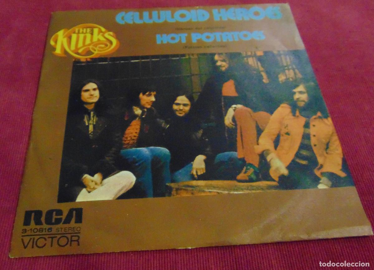 Discos de vinilo: The Kinks &ndash; Celluloid Heroes - SINGLE PROMO 1972 - Foto 1