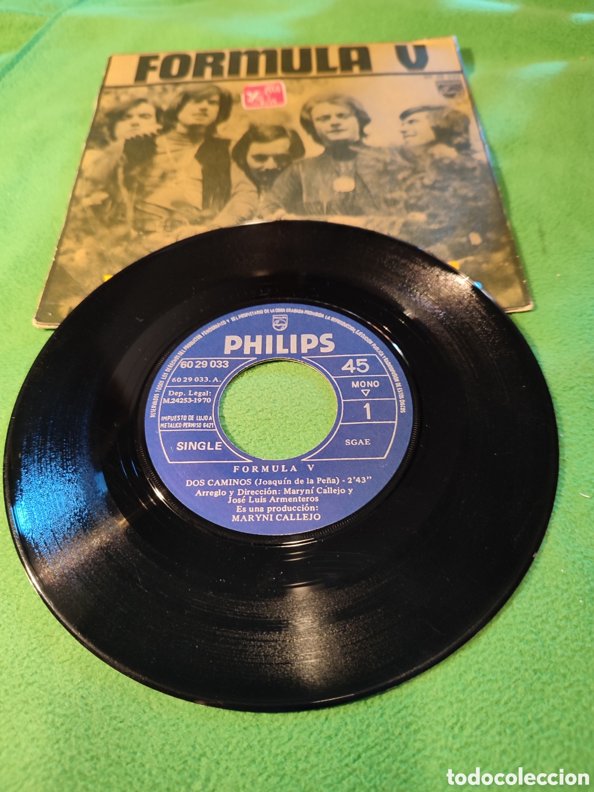 Discos de vinilo: Formula V - Dos caminos - Foto 2