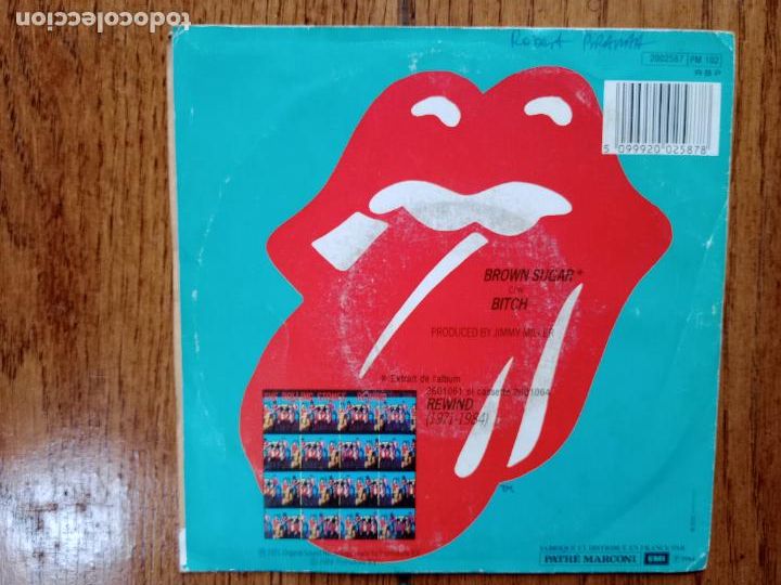 Discos de vinilo: The Rolling Stones - brown sugar + bitch - Foto 3
