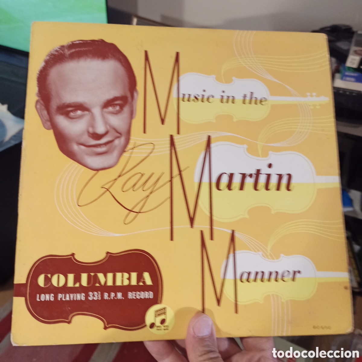 Discos de vinilo: Ray Martin And His Concert Orchestra &lrm;&ndash; Music In The Ray Martin Manner (10 Pulgadas)