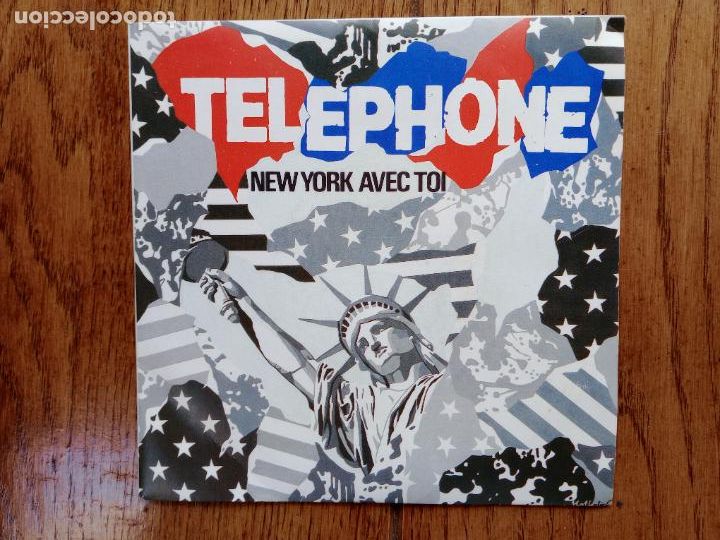 Discos de vinilo: Telephones - New York avec toi + in Paris