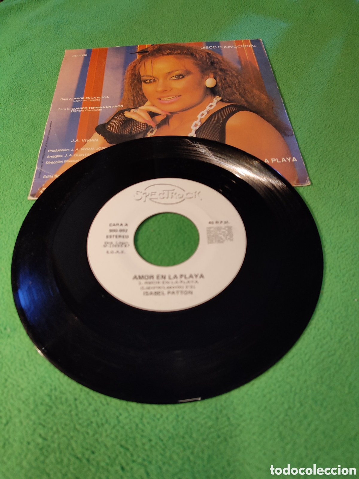 Discos de vinilo: Isabel Patton - Amor en la playa - Foto 2