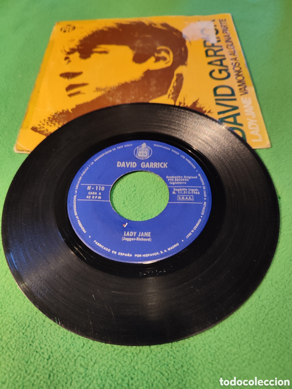 Discos de vinilo: David Garrick - Lady Jane - Foto 2