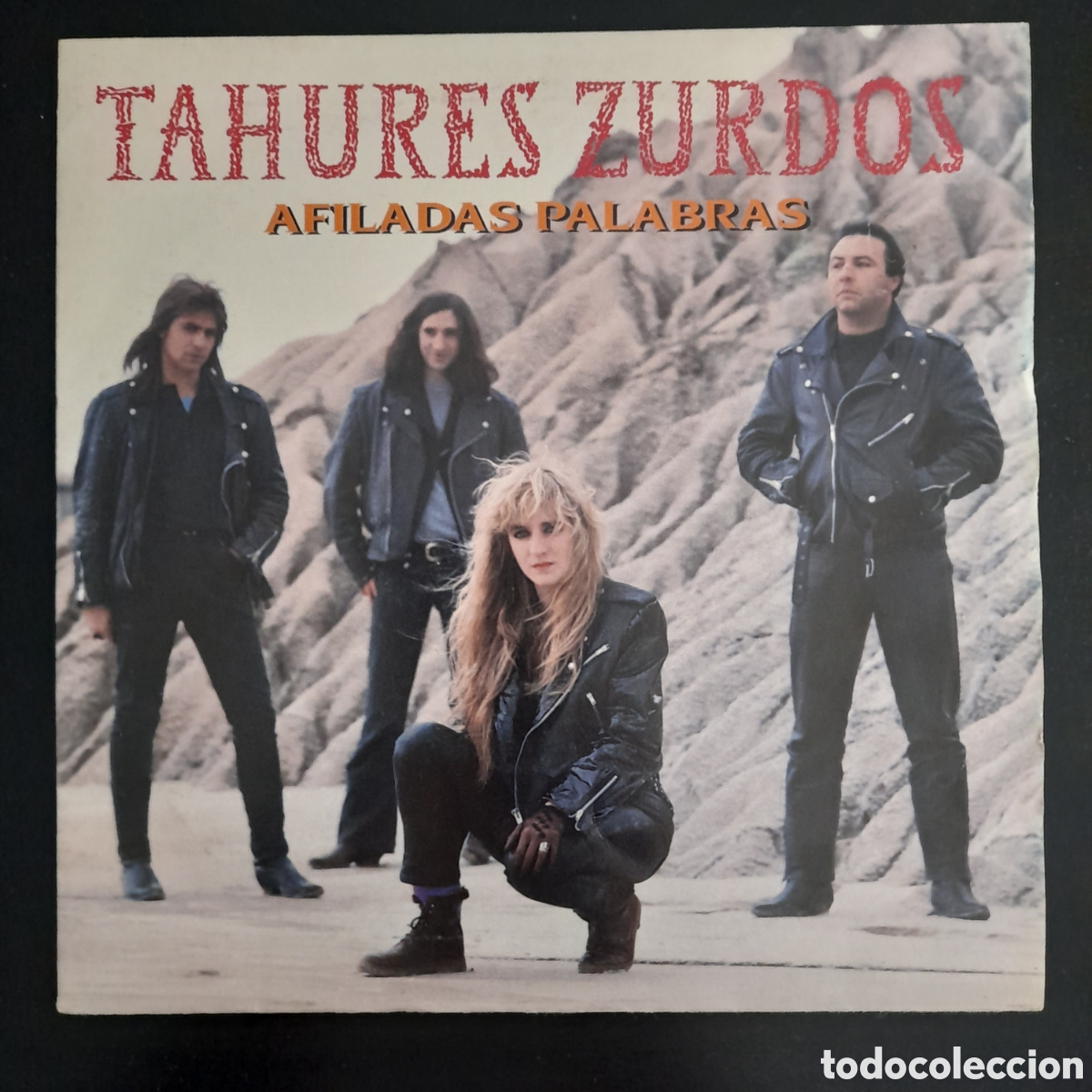 Discos de vinilo: Tah&uacute;res Zurdos &ndash; Afiladas Palabras. Vinilo, 7&rdquo;, Single - Foto 1
