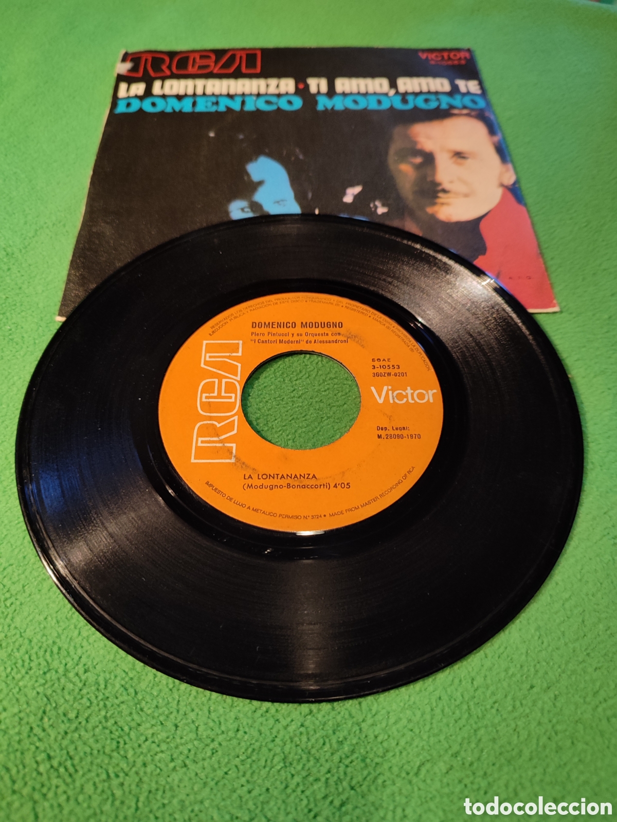 Discos de vinilo: Domenico Modugno - La lontananza - Foto 2