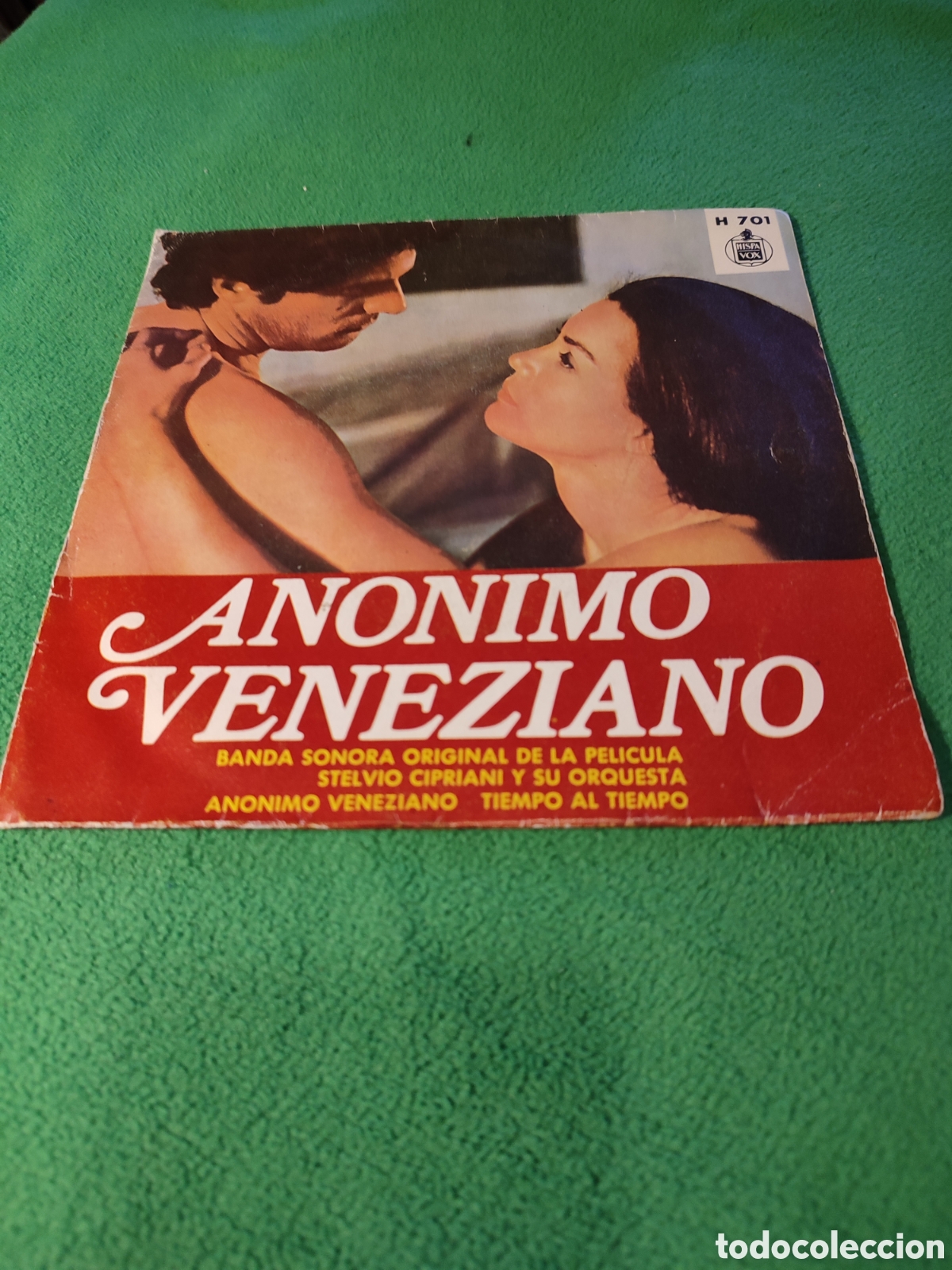 Discos de vinilo: Stelvio Cipriani - An&oacute;nimo veneziano - Foto 1