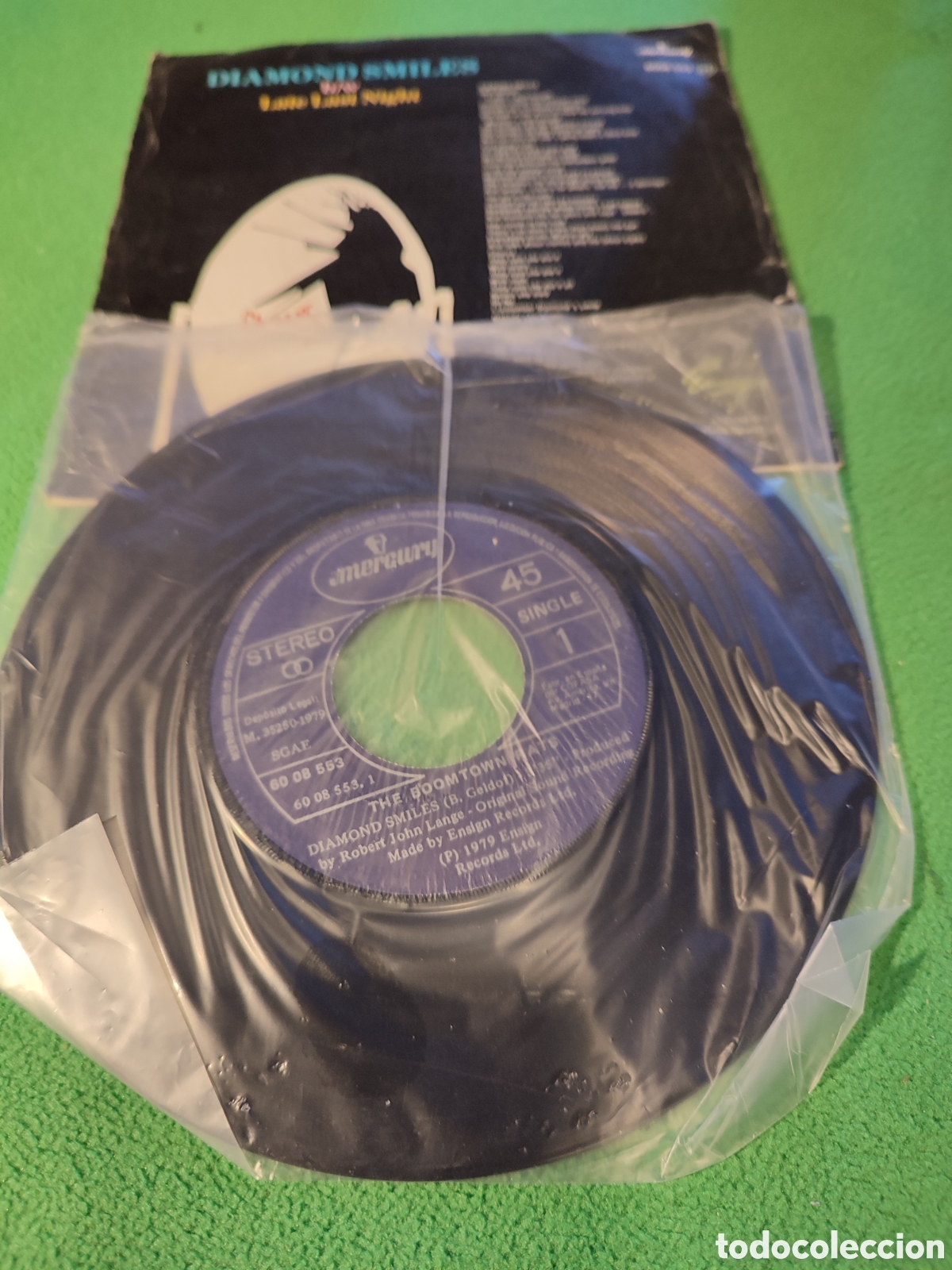Discos de vinilo: The Boomtown Rats - Diamond smiles - Foto 2