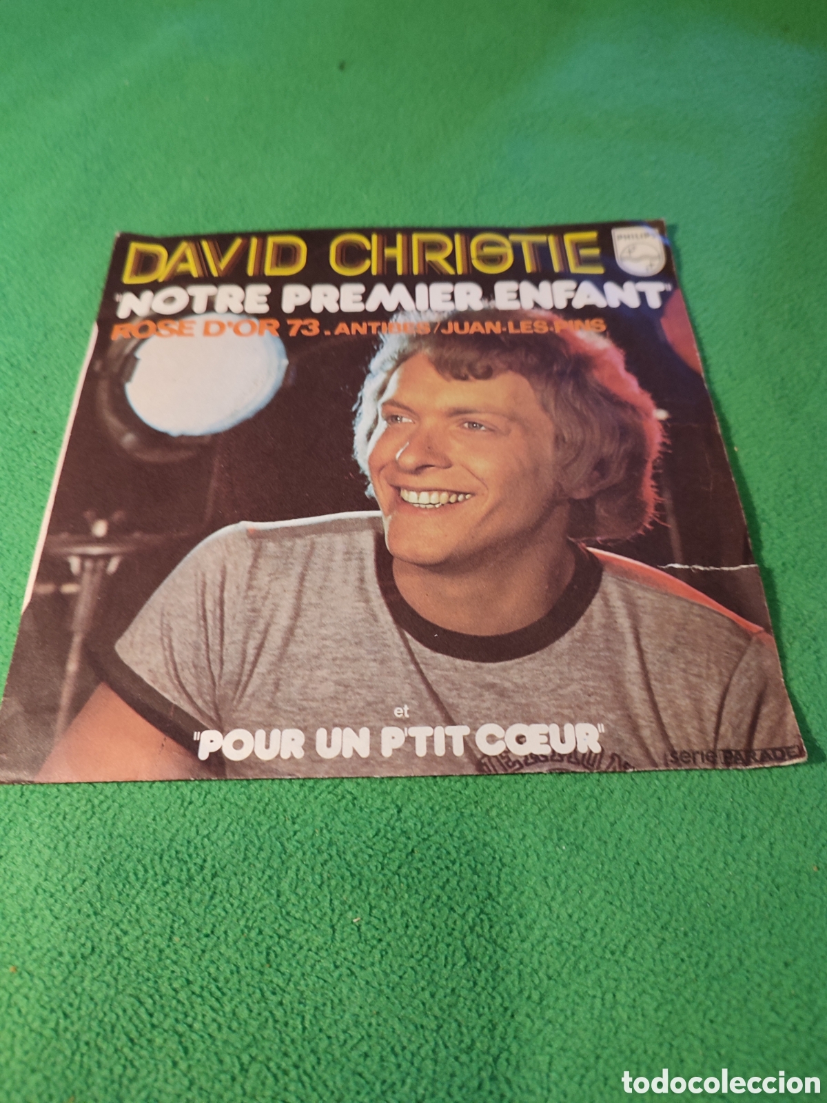 Discos de vinilo: David Christie - Pour un ptit coeur - Foto 1