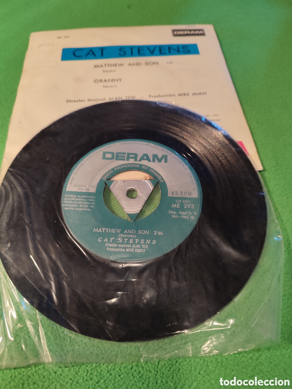 Discos de vinilo: Cat Stevens - Matthew and son - Foto 2