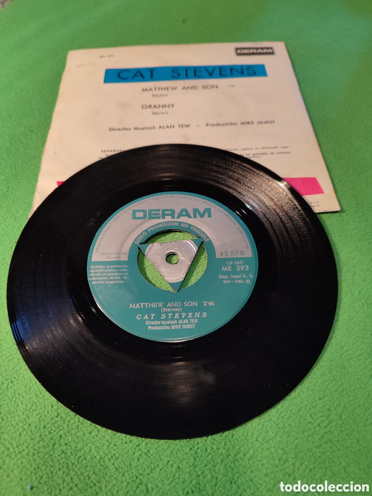 Discos de vinilo: Cat Stevens - Matthew and son - Foto 3