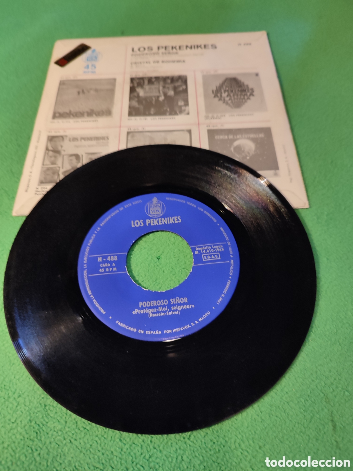 Discos de vinilo: Los Pekenikes - Poderoso se&ntilde;or - Foto 2