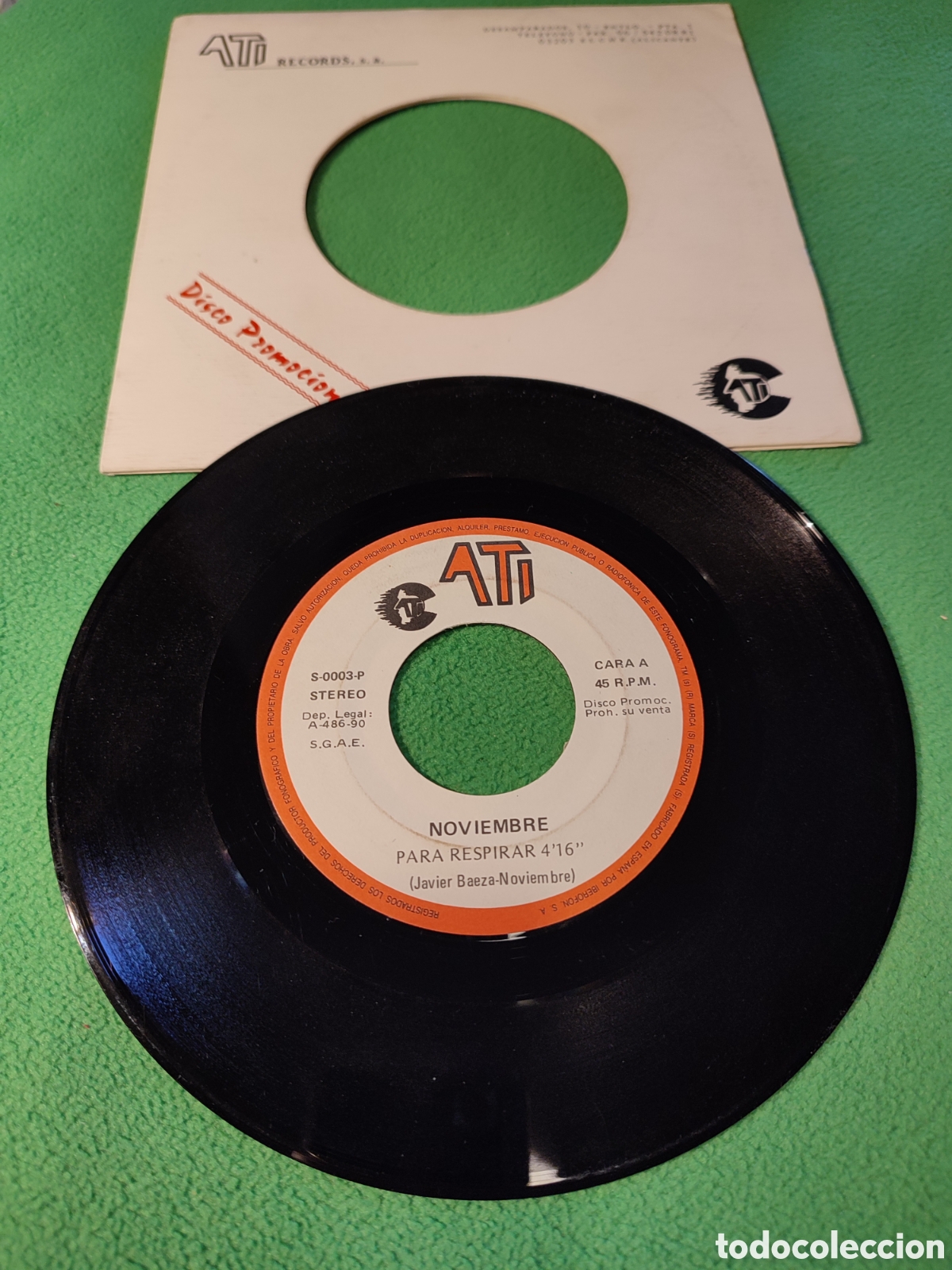 Discos de vinilo: Noviembre - Para respirar - Foto 1