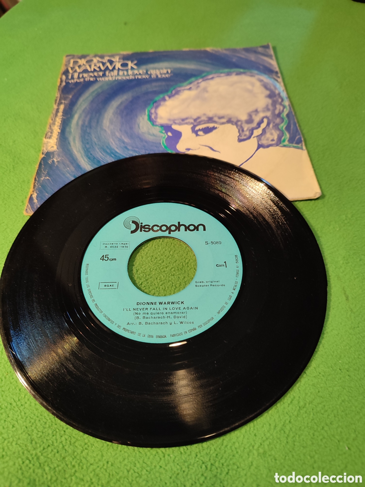 Discos de vinilo: Dionne warwick - Ill Never fall in love again - Foto 2