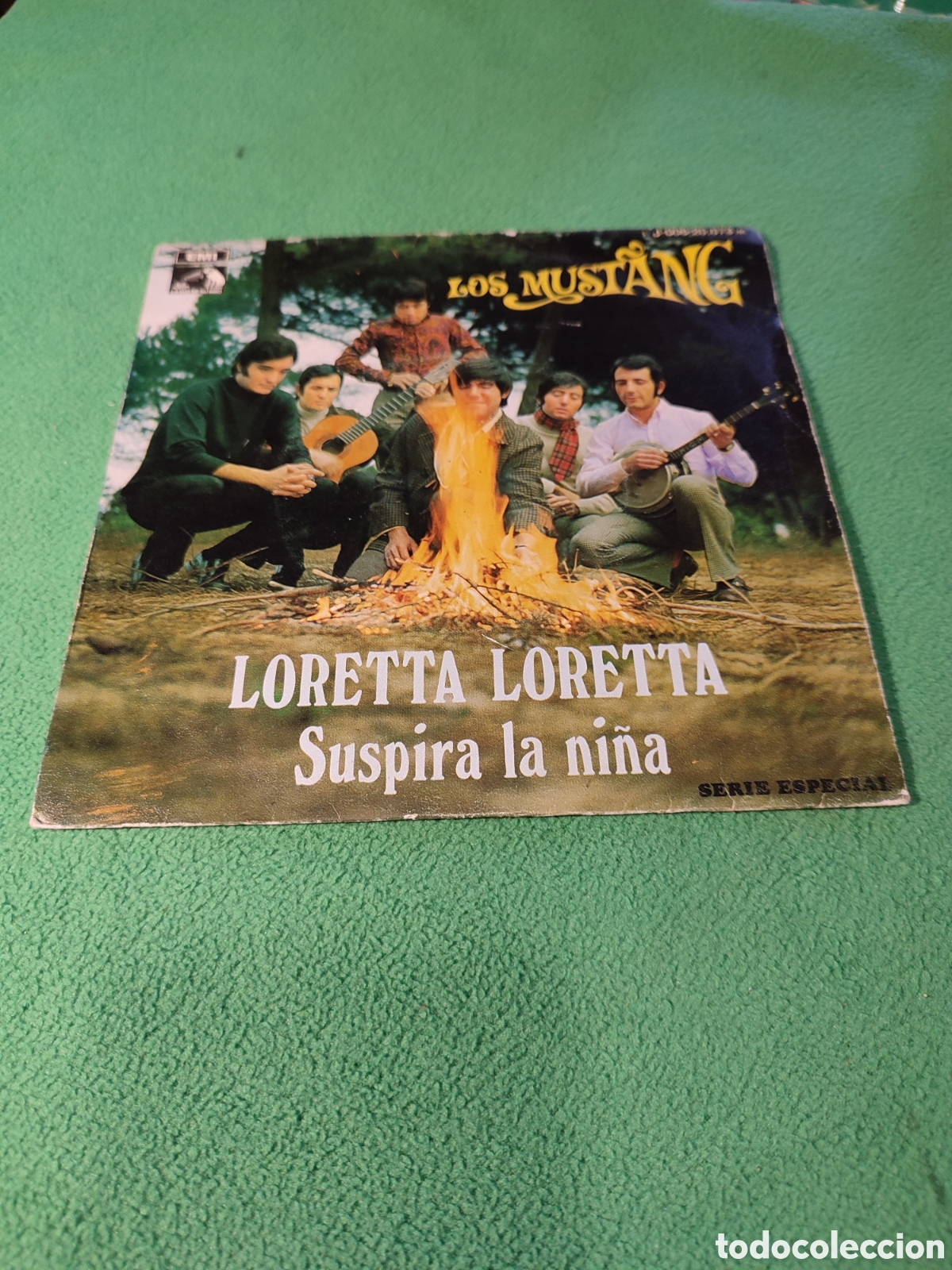 Discos de vinilo: Los Mustang - Loretta, Loretta - Foto 1