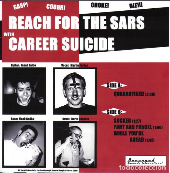 Discos de vinilo: Career Suicide &ndash; SARS EP - Foto 2