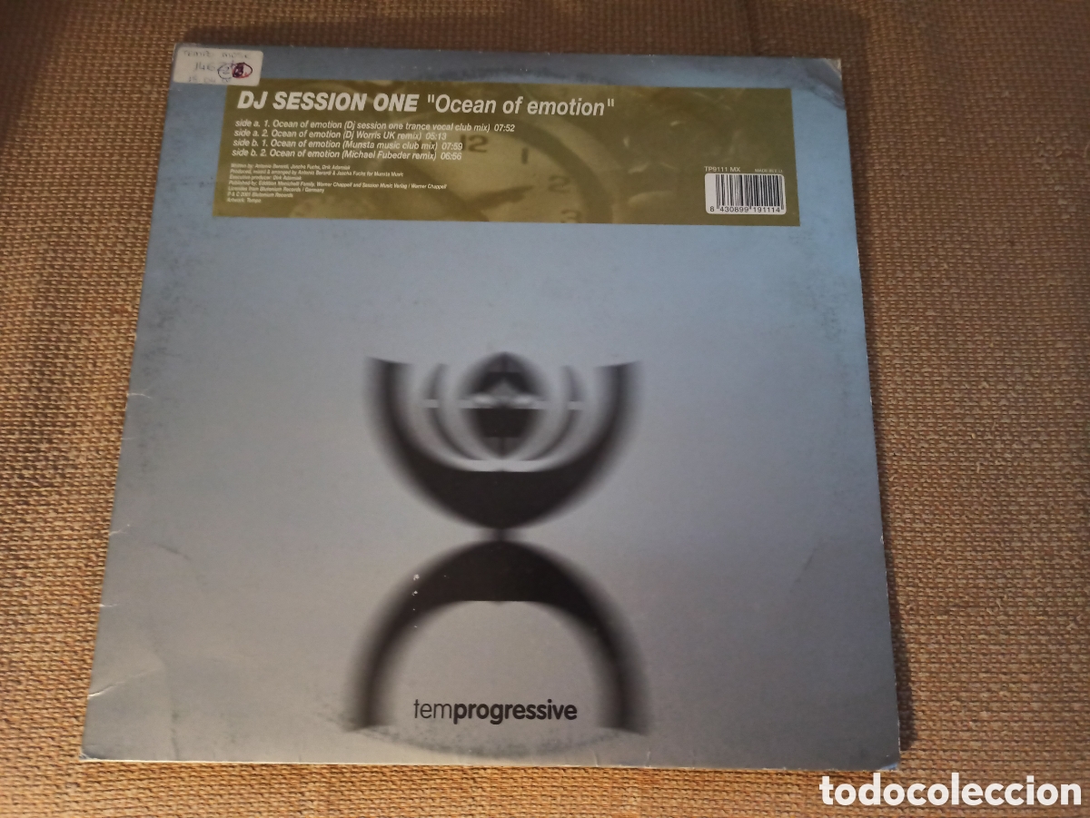 Discos de vinilo: DJ Session One - Ocean Of Emotion (12&rdquo;) - Foto 1