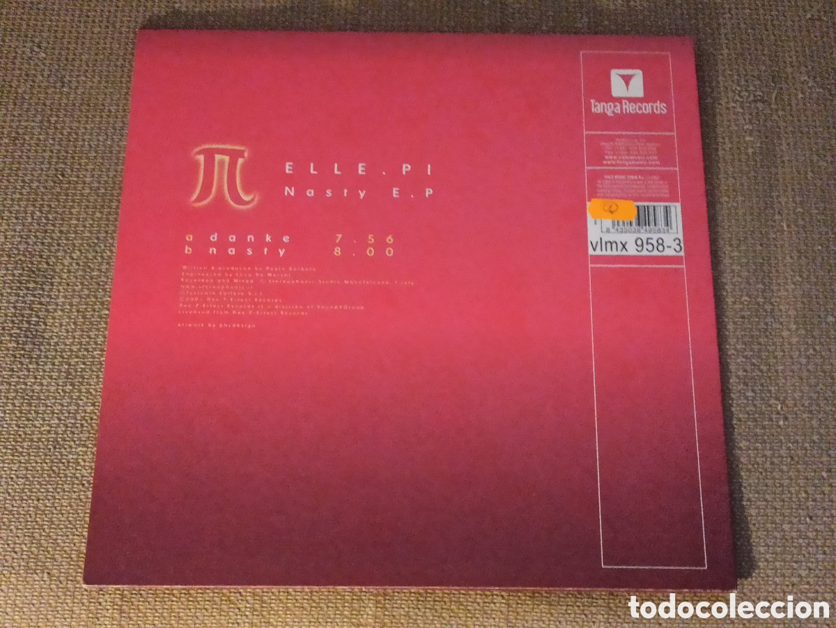 Discos de vinilo: Elle.Pi - Nasty E.P. (12&rdquo;, EP) - Foto 2