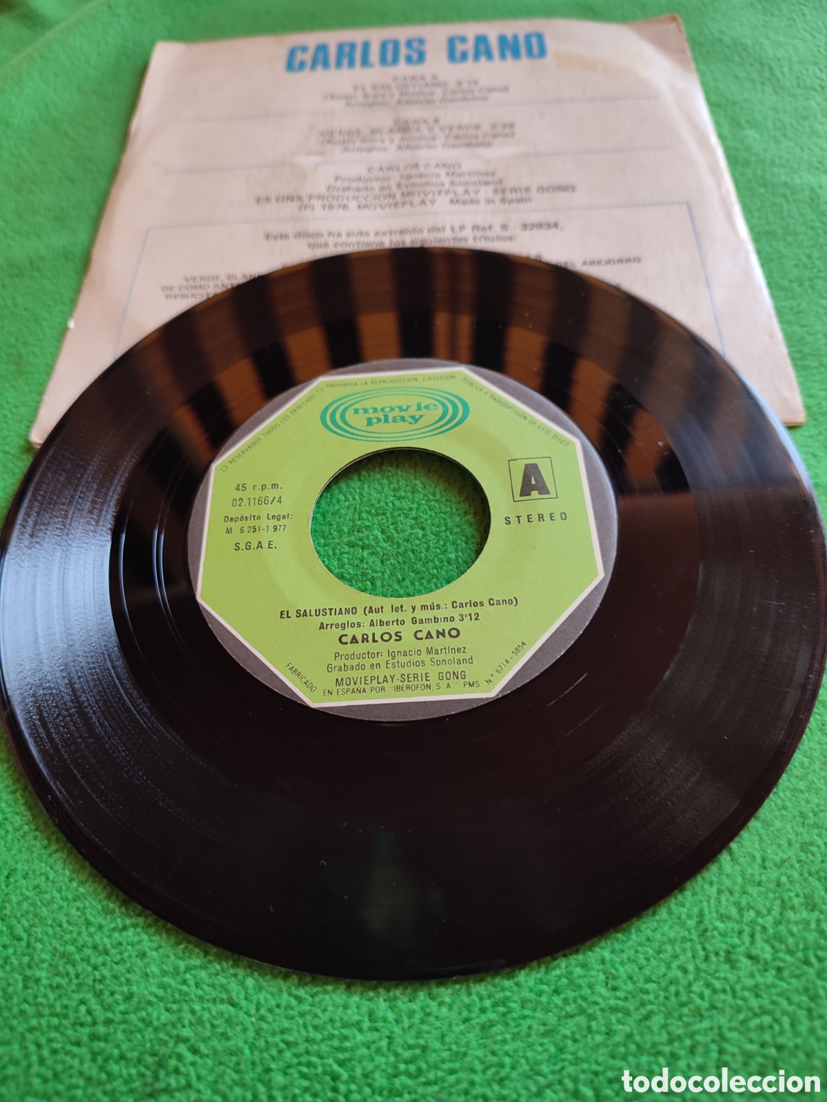 Discos de vinilo: Carlos Cano - El Salustiano - Foto 2