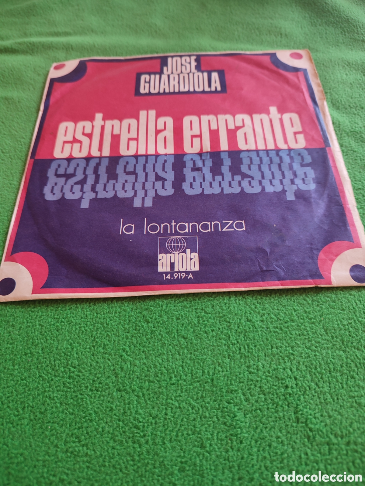 Discos de vinilo: Jos&eacute; Guardiola - Estrella errante - Foto 1