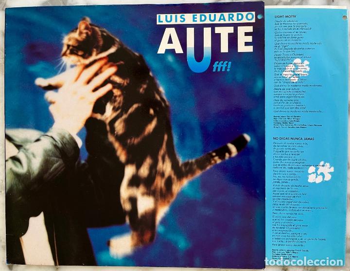 Discos de vinilo: LUIS EDUARDO AUTE, FFF. LP CON FUNDA INTERIOR LETRAS - Foto 1