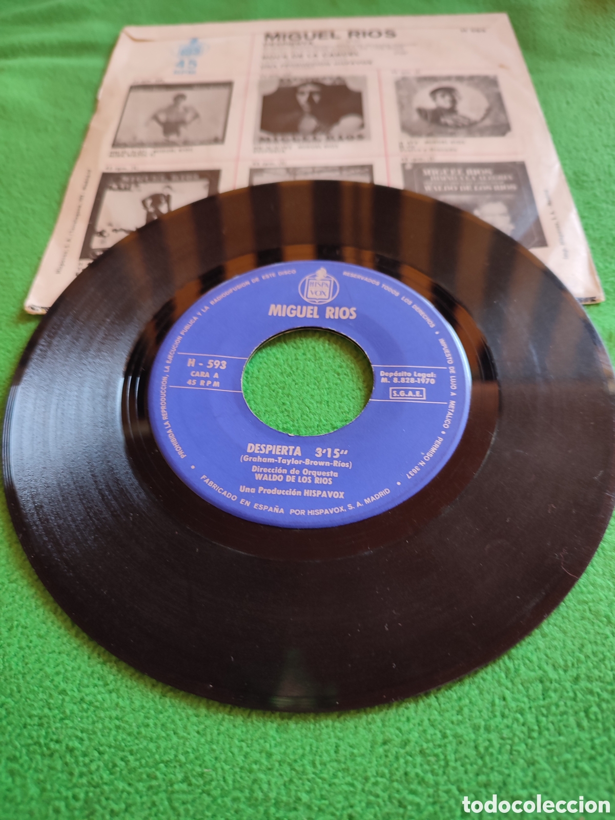 Discos de vinilo: Miguel R&iacute;os - Despierta - Foto 2