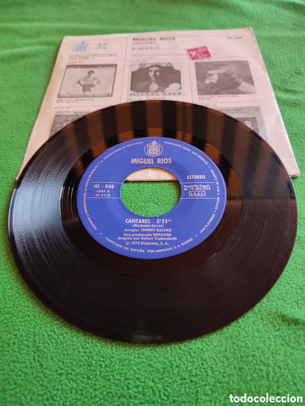 Discos de vinilo: Miguel R&iacute;os - Cantares - Foto 2