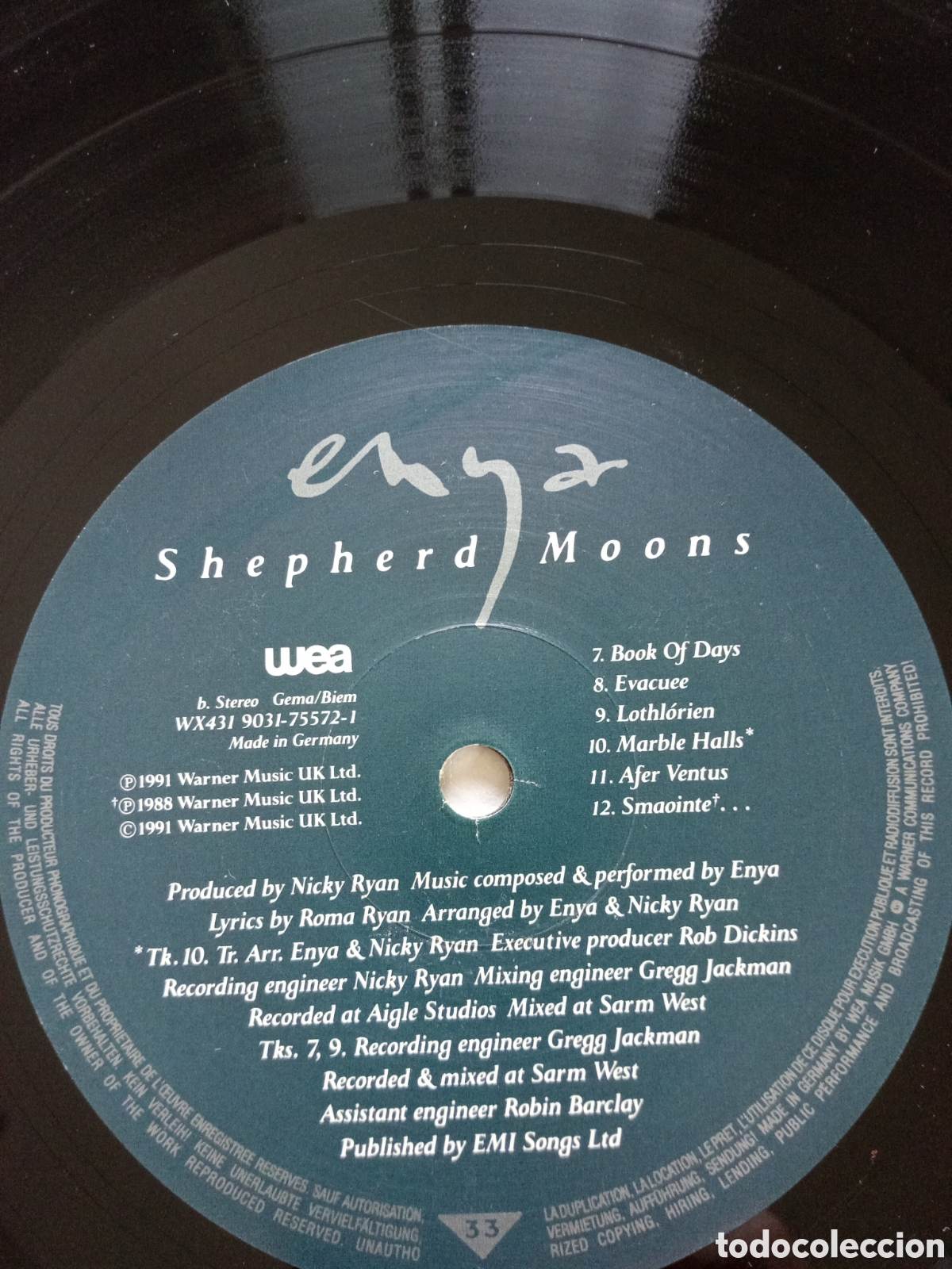 Discos de vinilo: ENYA, SHEPHERD MOONS - Foto 6