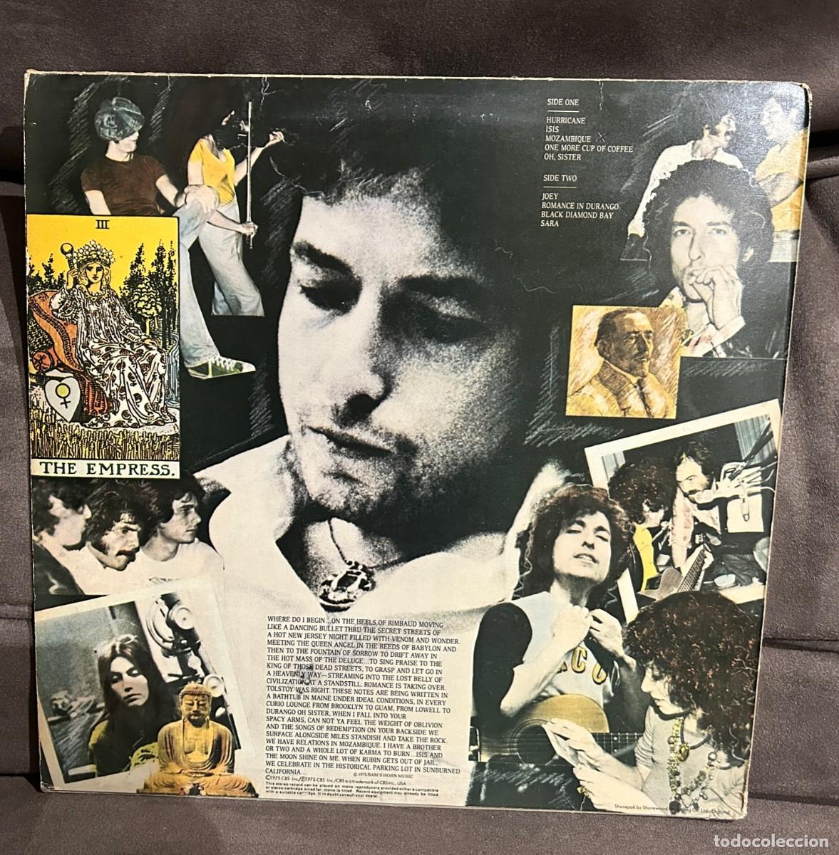Discos de vinilo: Bob Dylan &lrm;&ndash; Desire. Estado. Vg + / Vg +. 1976 - Foto 2