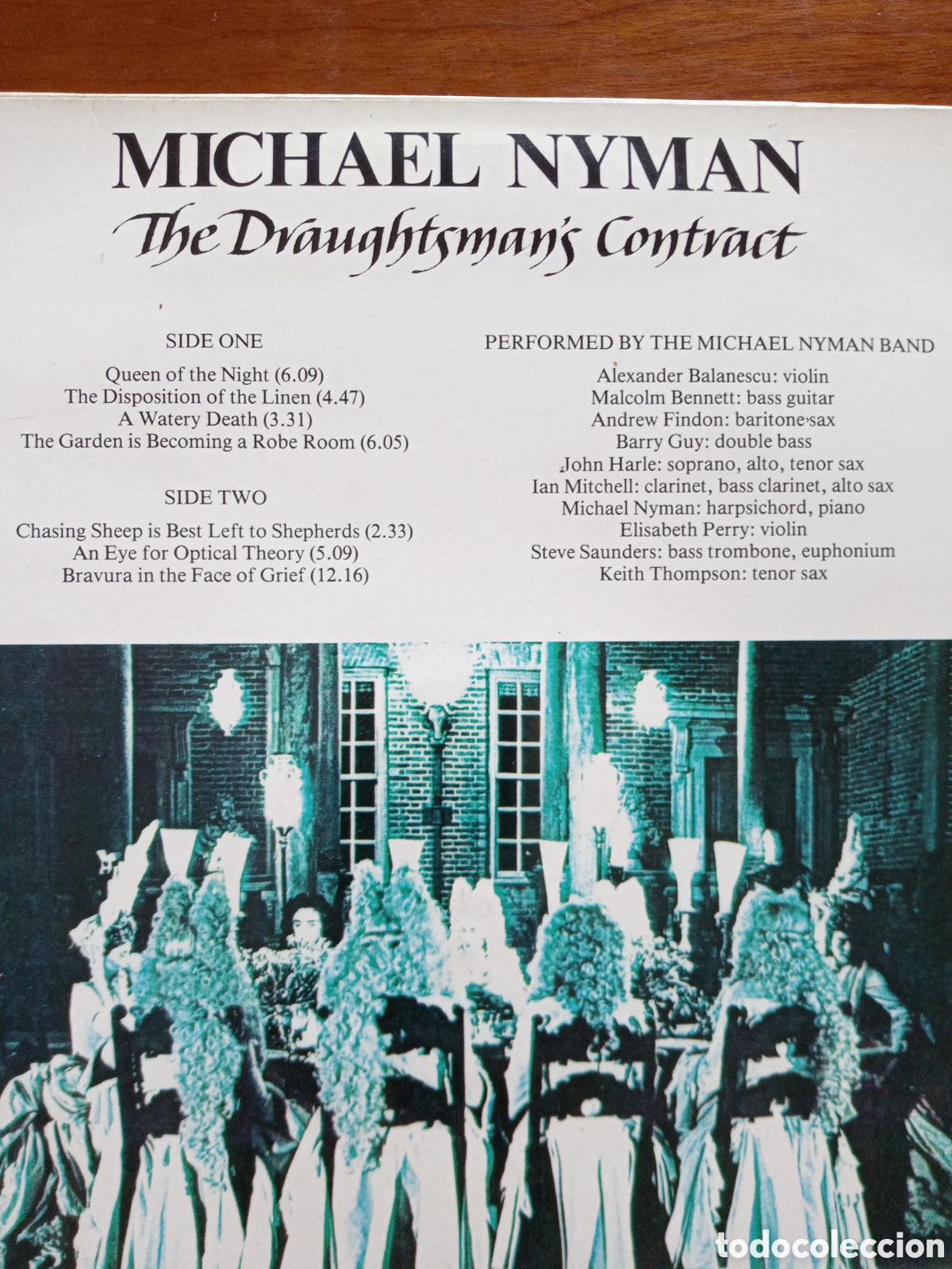 Discos de vinilo: MICHAEL NYMAN THE DRAUGHTSMANS CONTRACT 1982 - Foto 3