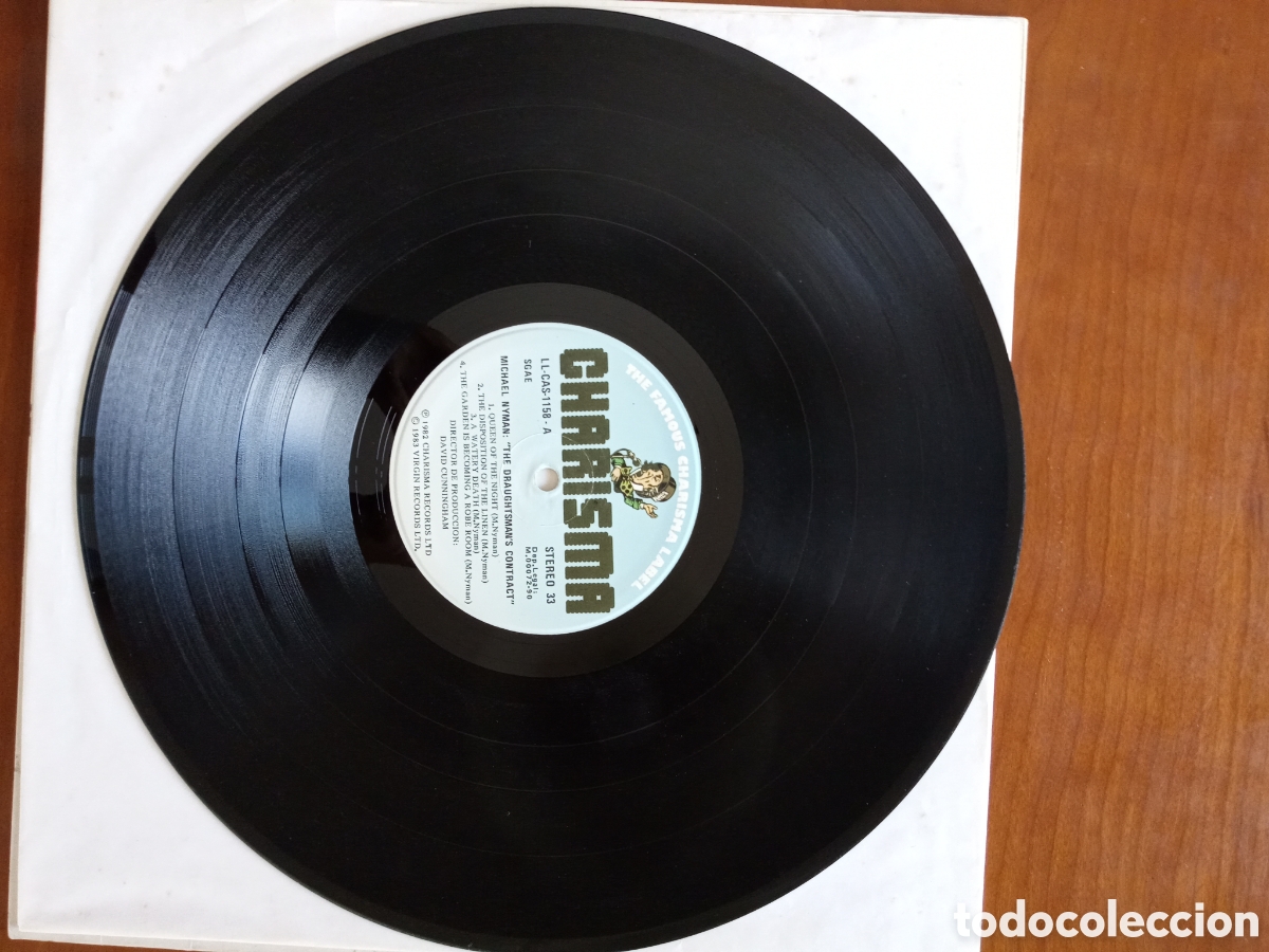 Discos de vinilo: MICHAEL NYMAN THE DRAUGHTSMANS CONTRACT 1982 - Foto 4