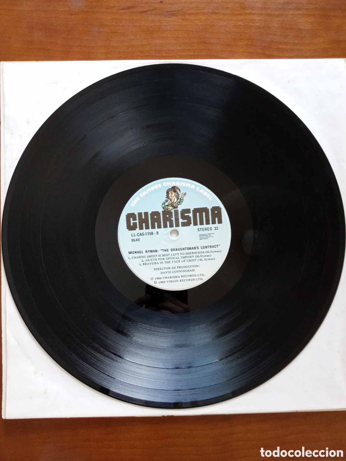 Discos de vinilo: MICHAEL NYMAN THE DRAUGHTSMANS CONTRACT 1982 - Foto 5