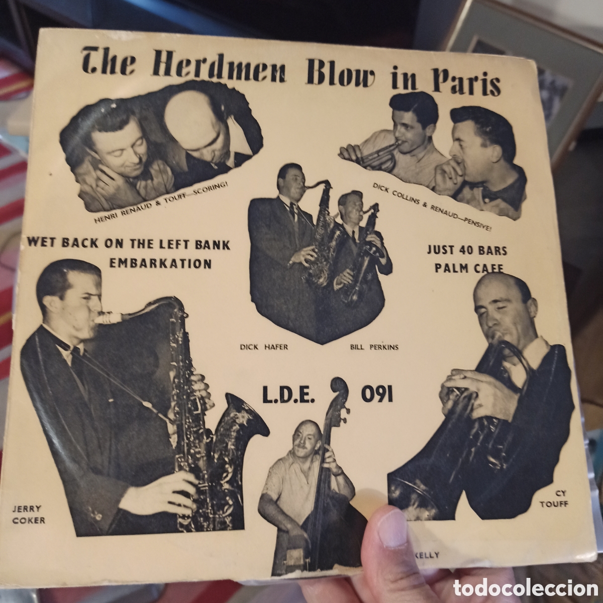 Discos de vinilo: The Herdmen &lrm;&ndash; The Herdmen Blow In Paris Vol. 2 (10 Pulgadas)