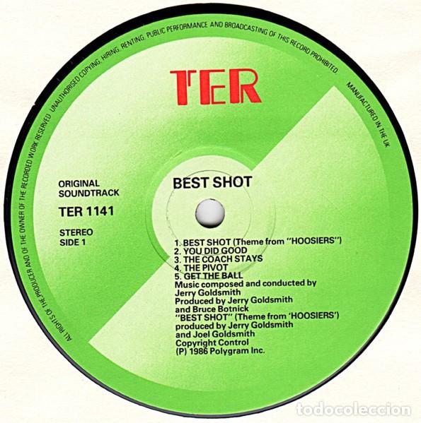 Discos de vinilo: Jerry Goldsmith &ndash; Best Shot - LP - Foto 3