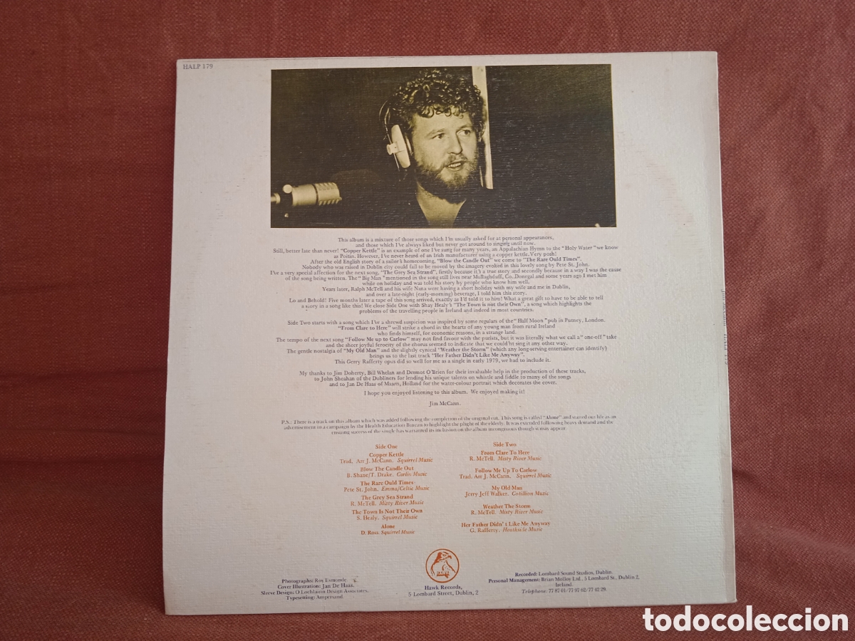 Discos de vinilo: JIM MCCANN * HALP 179 - Foto 2