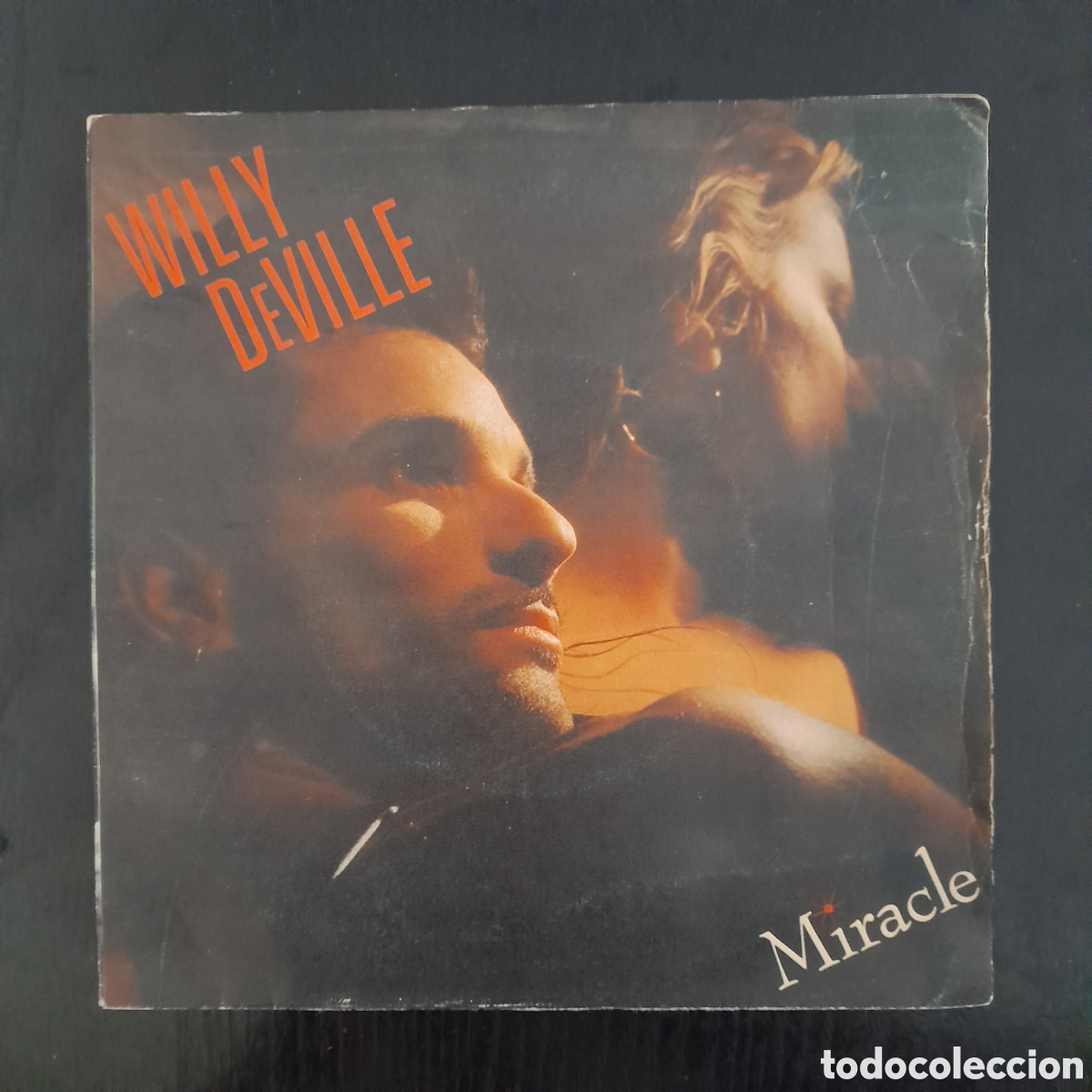 Discos de vinilo: Willy DeVille &ndash; Miracle. Vinilo, 7&rdquo;, Single, 45 RPM 1987 Espa&ntilde;a - Foto 1