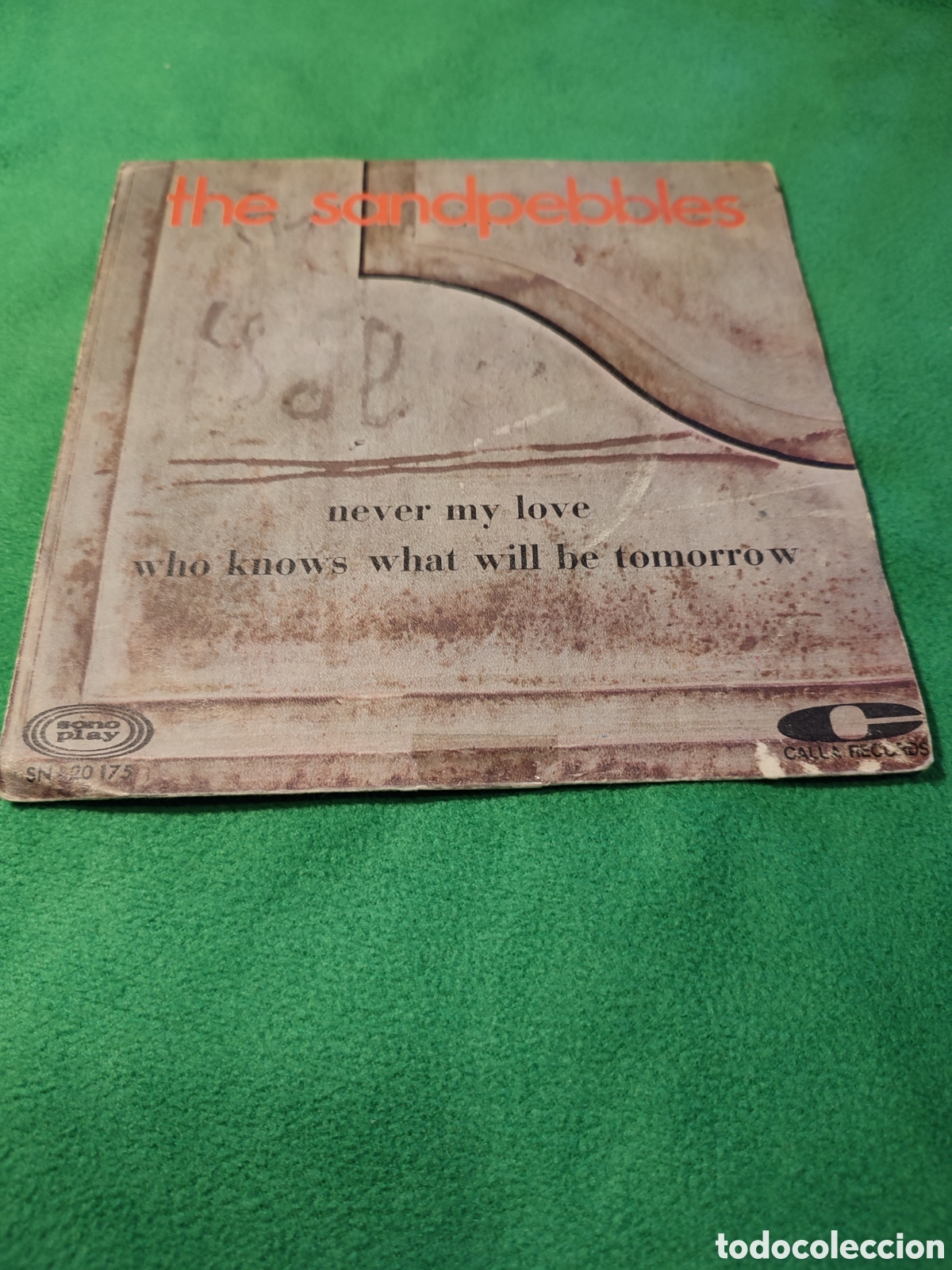Discos de vinilo: The Sandpebbles - Never my Love - Foto 1