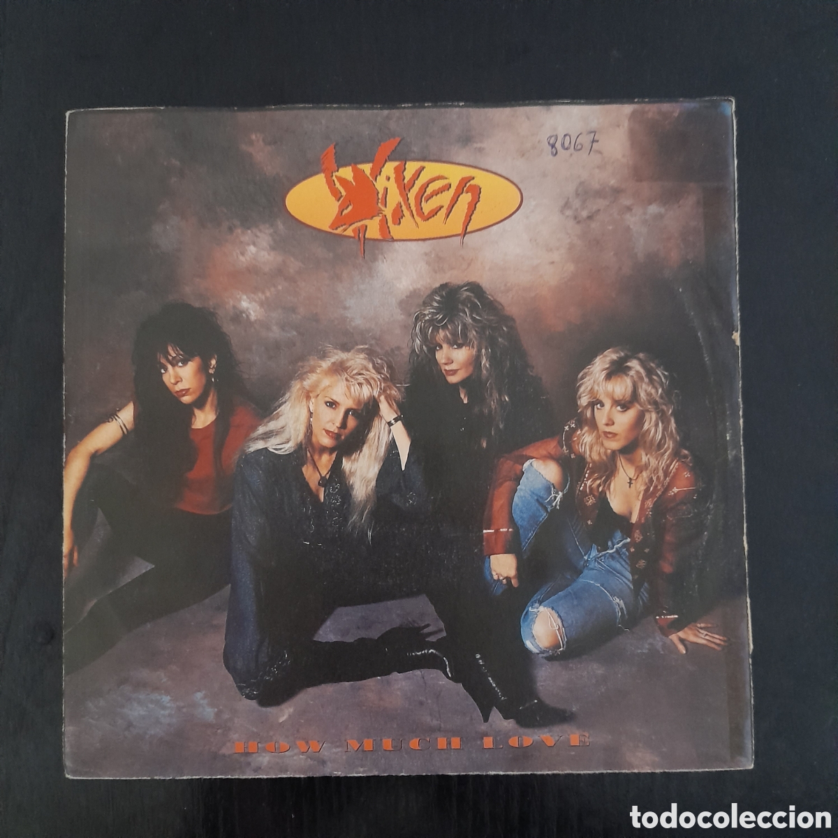 Discos de vinilo: Vixen &ndash; How Much Love. Vinilo, 7&rdquo;, Single 1990 - Foto 1
