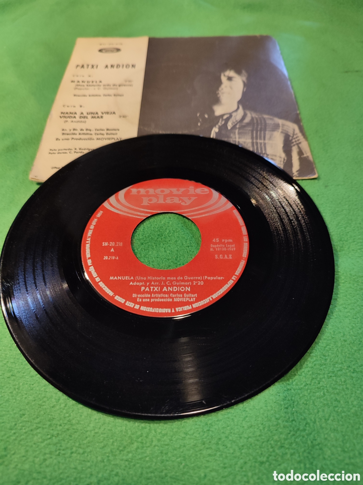 Discos de vinilo: Patxi Andion - Manuela - Foto 2