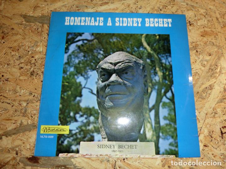 Discos de vinilo: SIDNEY BECHET - HOMENAJE A SIDNEY BECHET - Foto 1