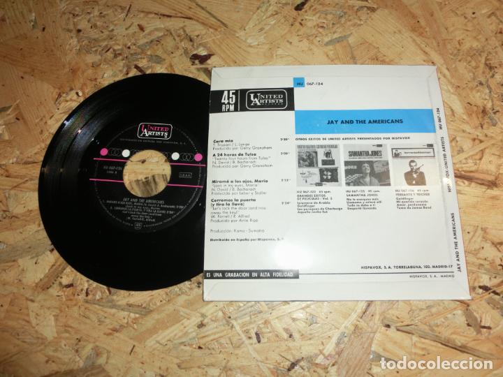 Discos de vinilo: JAY AND THE AMERICANS - CARA MIA +3 - Foto 2