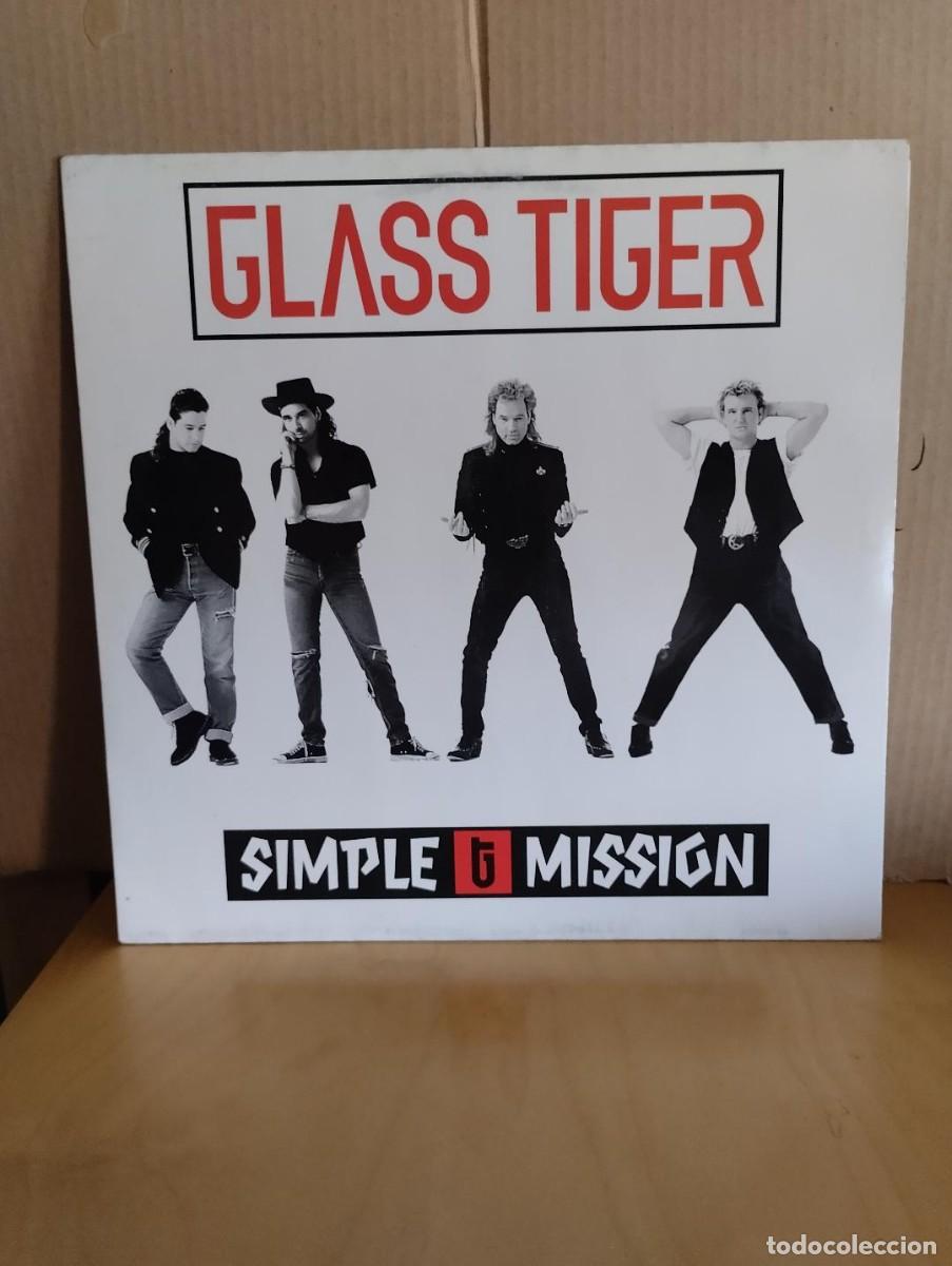 Discos de vinilo: GLASS TIGER ---SIMPLE MISSION - Foto 1